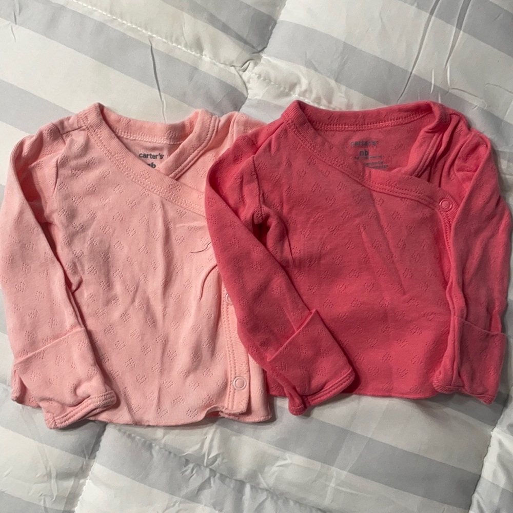 Carter’s Newborn Side-Snap Tees